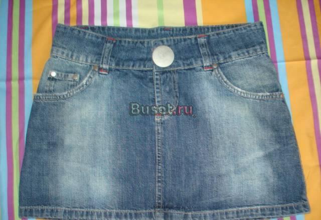 Джинсовая юбка(44 р) Москва