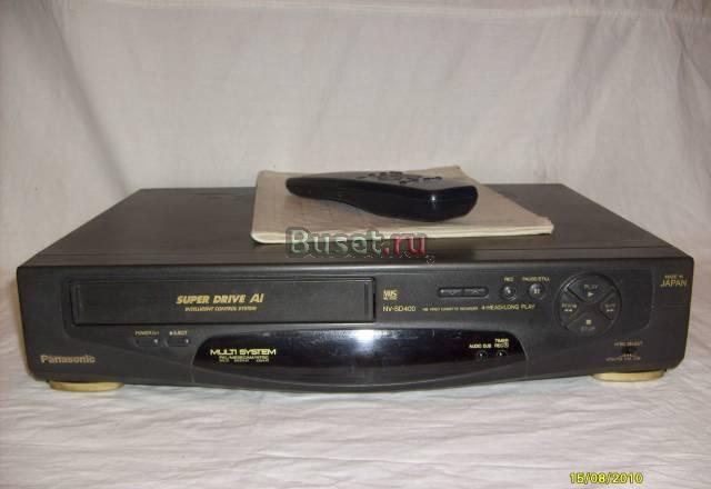 Видеомагнитофон panasonic NV-SD400EU Санкт-Петербург