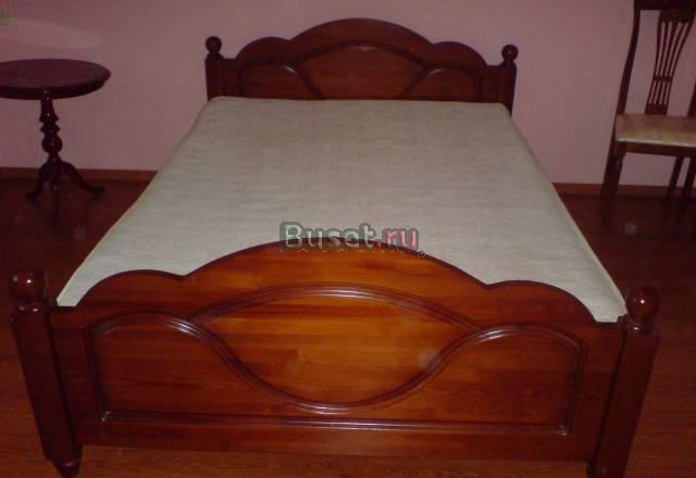 Кровать дву спальная из массива дерева Казань