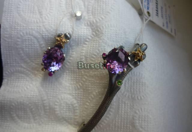 Брошь и кулон авторской работы "Метапластика" Москва