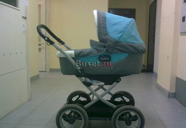 Коляска  Peg-Perego люлька + прогулочный блок Электросталь
