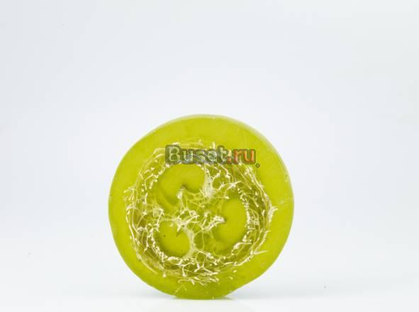 Натуральный скраб-мыло для ног с люффой Москва