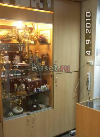 Витрина - 90х45х215, стекло,  дсп,  св. бук Москва