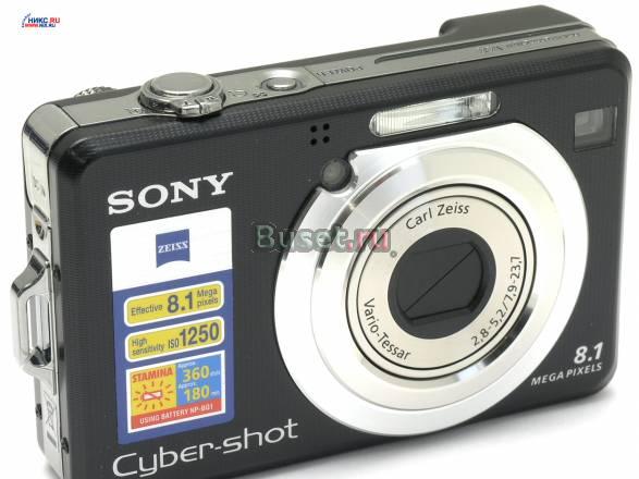 Sony cyber-shot dsc-w100 black.+ карта памяти 1ГБ Москва