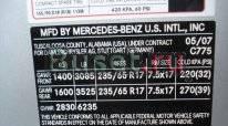 Mercedes M-klasse, 2007 Уфа