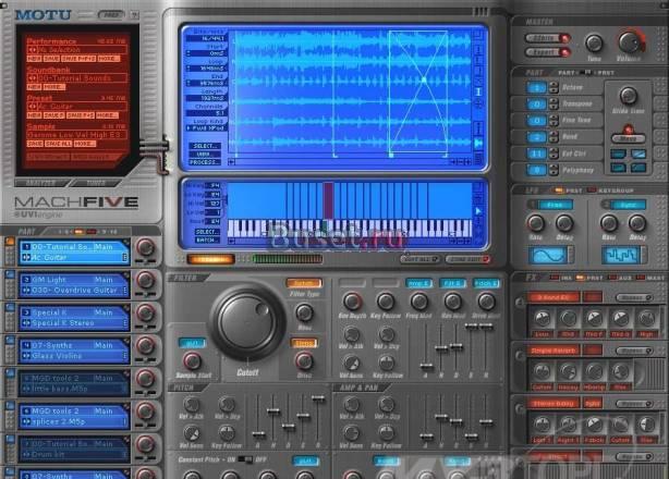 Сэмплер motu MachFive Москва