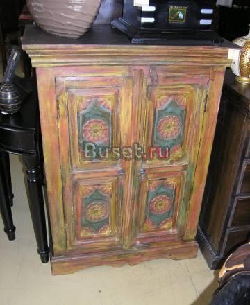 Шкаф из Индии (ручная роспись) Москва