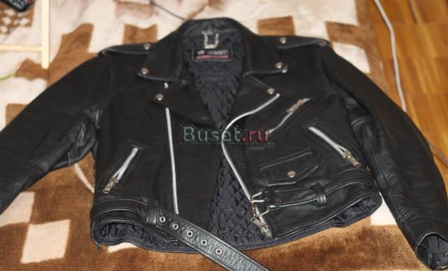 Кожаная косуха first Москва