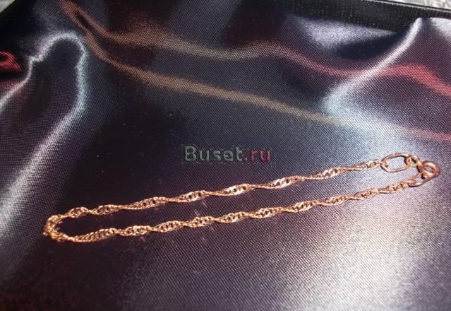 Золотой браслет Москва