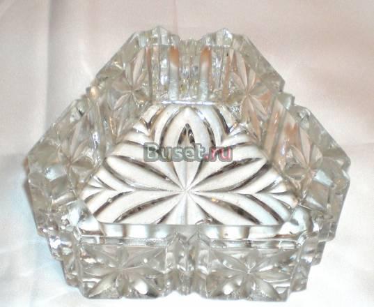 Хрустальная пепельница СССР Москва