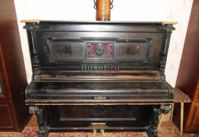 Антикварное немецкое пианино конца 19 века Волгоград