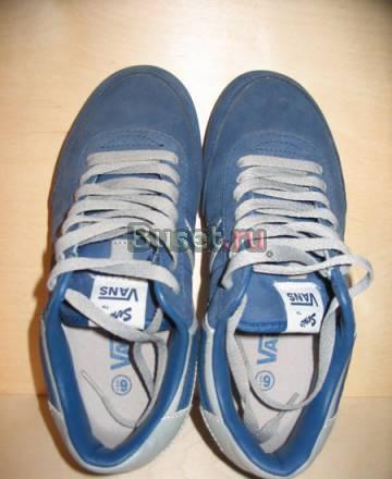 Кеды Vans Serio замшевые синие Москва