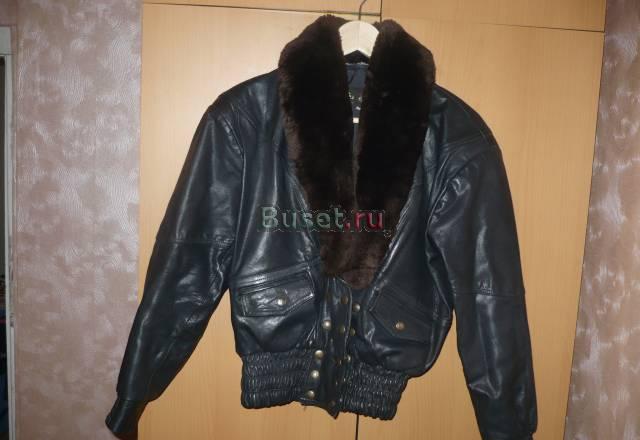 Куртка кожаная Москва