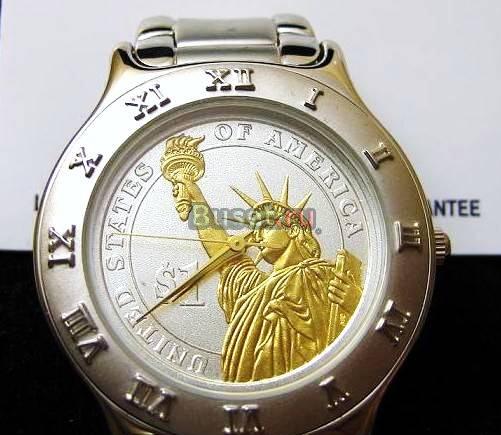 Часы US Dollar Statue of Liberty Silver Watch Москва