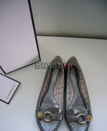 Мокасины coach новые оригинал Москва