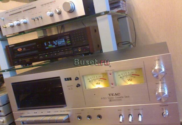 Кассетная дека teac A-150 как новая.Japan 220 V Москва