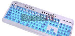 Клавиатура BTC 6300CL (с подсветкой, серебристая) Санкт-Петербург