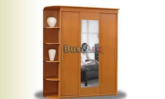 Шкаф-купе Миллениум-рейлинг 3-х створчатый Москва