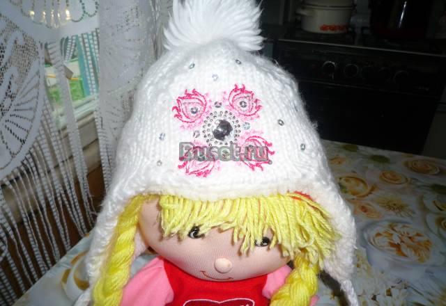 Зимняя шапка и шарф Москва