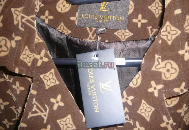 Пальто  Louis Vuitton велюровое Москва
