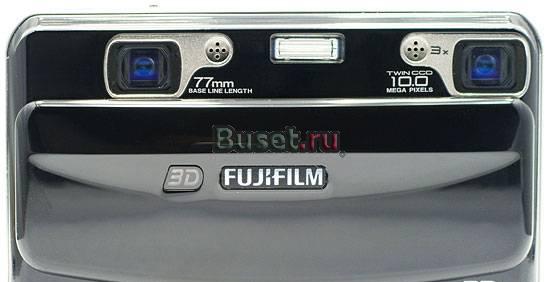 Первый 3D-фотоаппарат Fujifilm FinePix Real 3D W1 Москва
