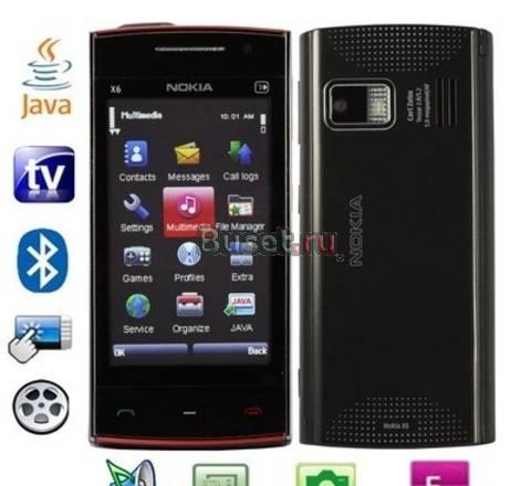 Nokia x6 новый Москва