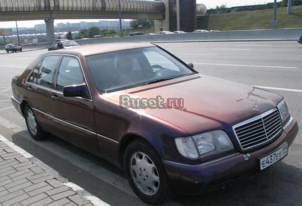 Mercedes S-klasse, 1991 Москва