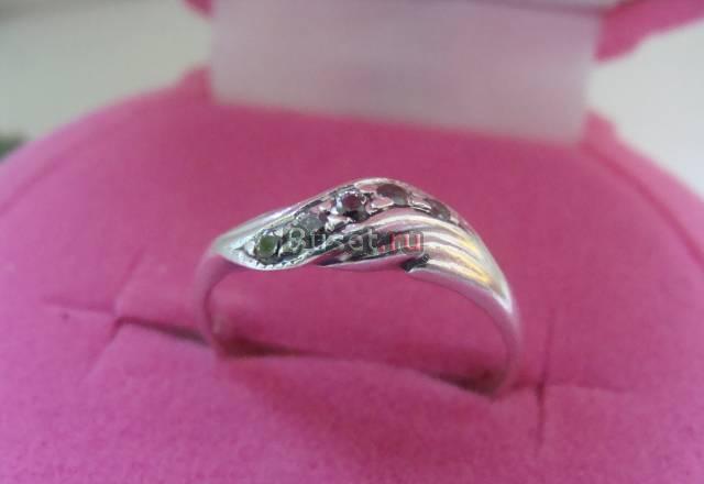 Серебро кольцо Москва