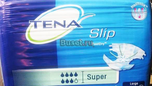 Памперсы для взрослых Tena Slip Super разм.L (3) Москва