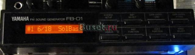 Yamaha fb-01 музыкальный модуль 1985 год Москва