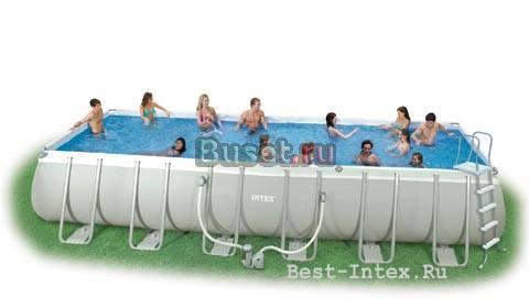 Каркасный бассейн Intex 54478, 732x366x132 см Москва