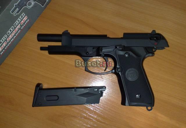 Страйкбольный пистолет WE Beretta M92 GBB Санкт-Петербург