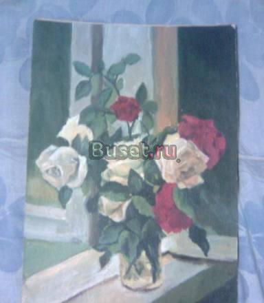 Продам картины, масло на картоне, без рам Санкт-Петербург