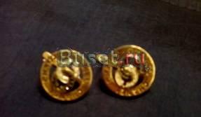 Золотые серьги Шанель с бриллиантами Москва