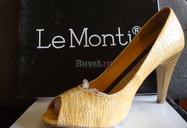 Туфли Le Monti,недорогор.38-39 Москва