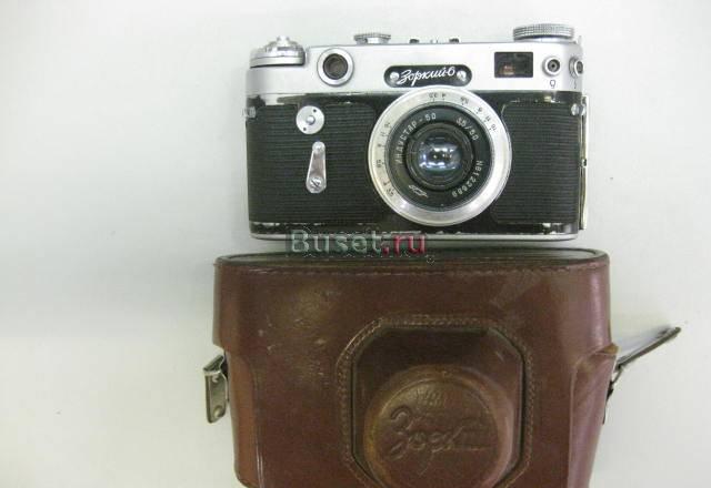 Фотоаппарат Зоркий-6 + родной футляр Санкт-Петербург