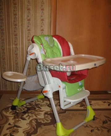 Cтульчик для кормления Chicco "polli" Froggy Москва