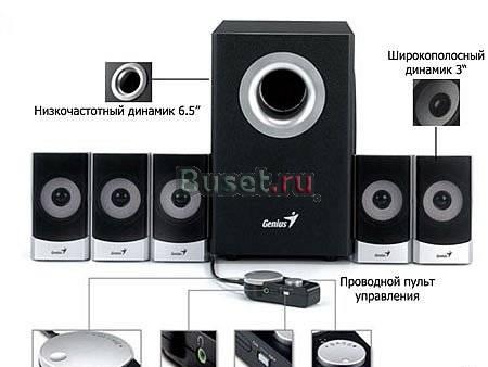 Акустика. Genius SW-5.1 3000   Новая Санкт-Петербург