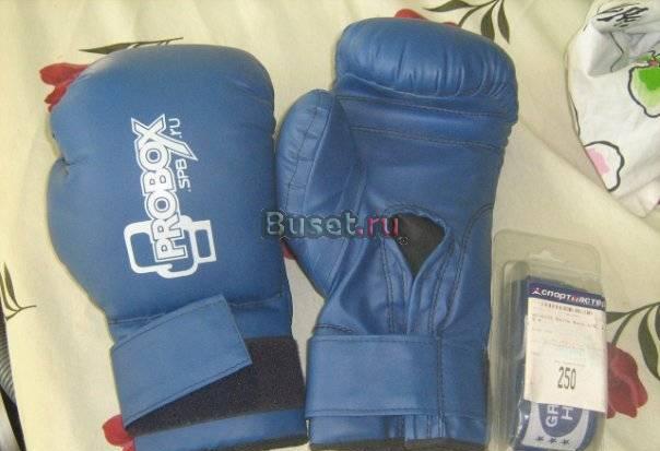 Боксерские перчатки и бинты Санкт-Петербург
