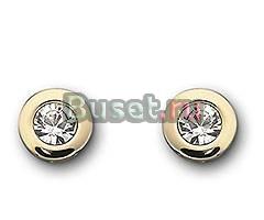 Серьги Swarovski с золотым покрытием Казань