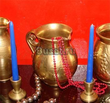 Старинные бронзовые подсвечники Москва