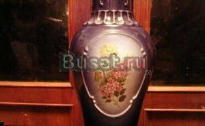 Расписная керамическая ваза   Москва