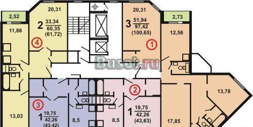 3 ком квартира новая трехгорка Одинцово