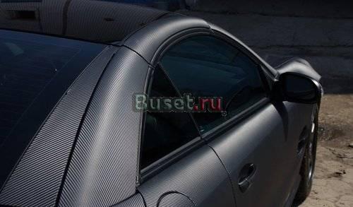 Карбон, матовая пленка на авто, оклейка машины Москва