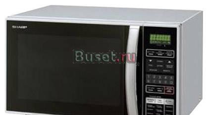 Микроволновка с духовкой и грилем Sharp R-8771LSL Москва