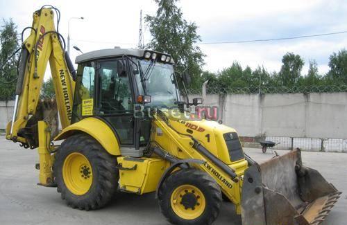 Экскаватор-погрузчик  Holland 110B Москва