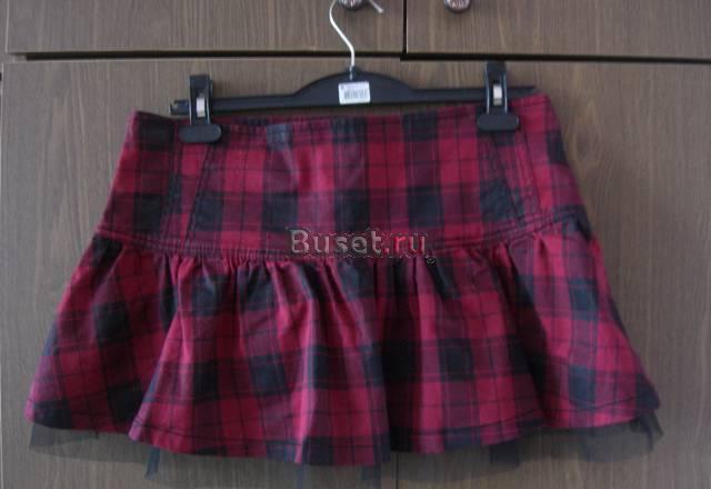 Юбка клетчатая с сеткой Terranova Тосно