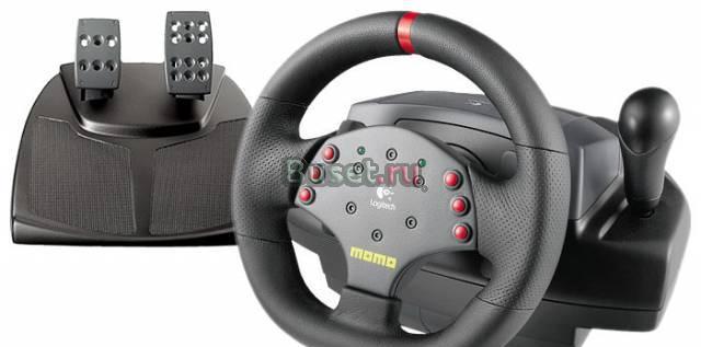 Руль Logitech momo Racing Force Feedback USB Москва