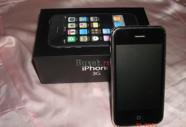 Iphone 3g 8 gb новый - черный оригинал Москва