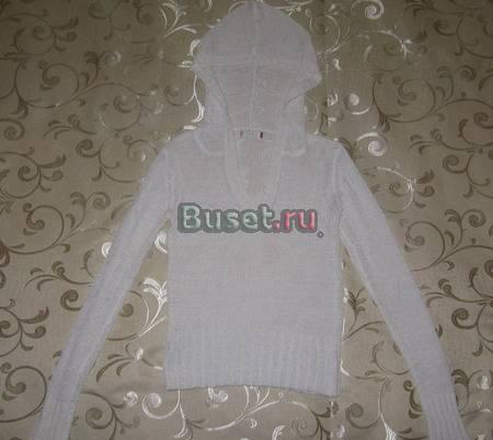 Белая тонкая кофта-сетка Санкт-Петербург